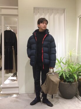 バックパック リュックを使った 冬服 のメンズ人気ファッションコーディネート ユーザー ショップスタッフ Wear