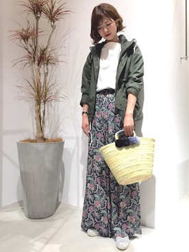Mau Fukuharaさん(レディース・161cm)の春コーディネート