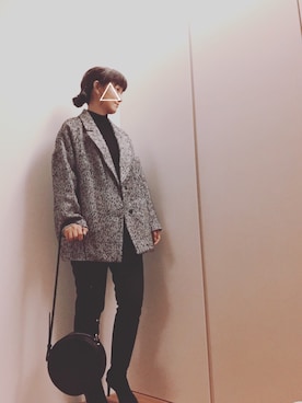 「N.（N. Natural Beauty Basic）（エヌエヌナチュラルビューティーベーシック）のアイテム（その他アウター）」を使った、mikamoさん（レディース・158cm）の冬コーディネート