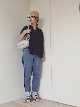 mikamoさん（レディース・158cm）の夏コーディネート