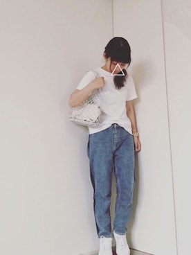mikamoさん（レディース・158cm）の夏コーディネート