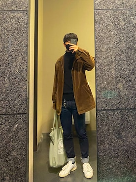 M.Yamamotoさん（メンズ・173cm）の冬コーディネート