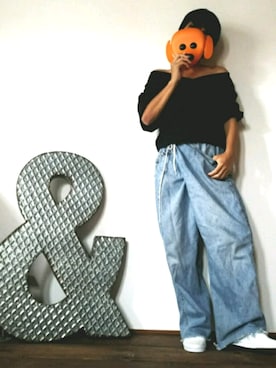 「プチプラミックス」｜Tamoさん（レディース・160cm）の秋コーディネート