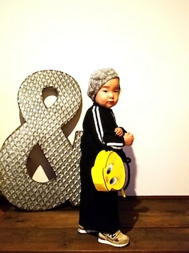 「ZARA KIDS」｜「アイテム（ハンチング/ベレー帽）」を使った、Tamoさん（レディース・160cm）の秋コーディネート