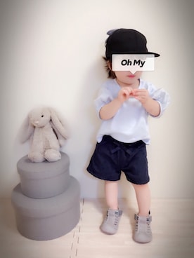 実果さん(キッズ・80cm)の夏コーディネート