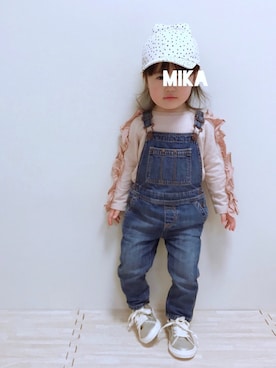 実果さん（キッズ・80cm）の春コーディネート