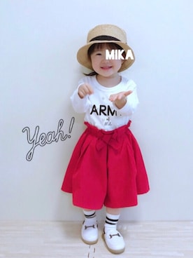 実果さん（キッズ・80cm）の春コーディネート