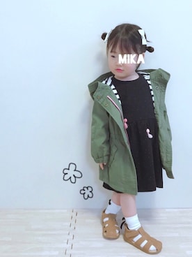 実果さん(キッズ・80cm)の春コーディネート