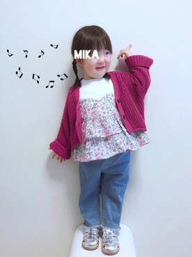 実果さん（キッズ・80cm）の春コーディネート