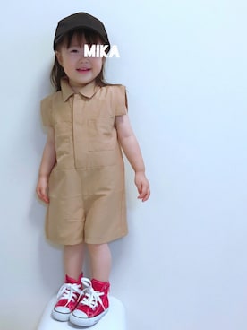 実果さん（キッズ・90cm）の夏コーディネート