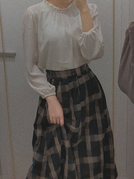 「UNIQUE（ユニーク）のアイテム」を使った、Luna🌙さん（レディース・165cm）の夏コーディネート