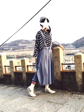 アオハルさん（レディース・163cm）の春コーディネート