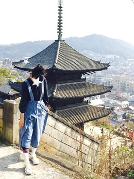 アオハルさん（レディース・163cm）の春コーディネート