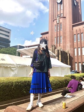 「JEANASIS（ジーナシス）のアイテム（キャップ）」を使った、アオハルさん（レディース・163cm）の春コーディネート