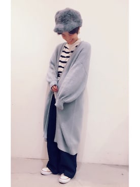 うっちーさん(レディース・152cm)の冬コーディネート
