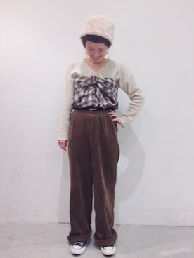 うっちーさん（レディース・152cm）の秋コーディネート