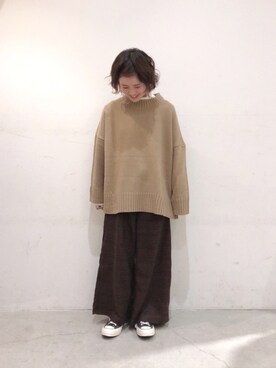 うっちーさん（レディース・152cm）の冬コーディネート