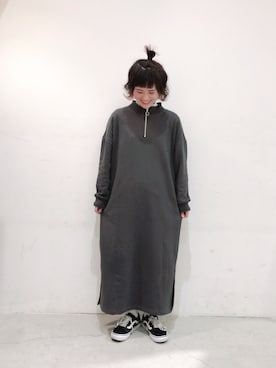 うっちーさん（レディース・152cm）の冬コーディネート
