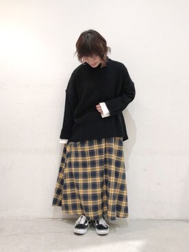 うっちーさん（レディース・152cm）の冬コーディネート