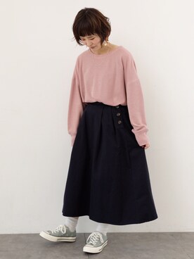 うっちーさん（レディース・152cm）の冬コーディネート