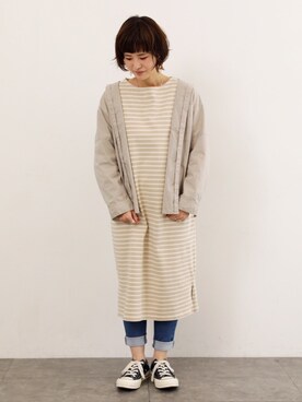 うっちーさん（レディース・152cm）の冬コーディネート