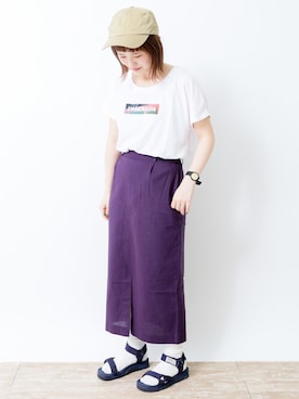 「SHAKA」｜「アイテム（その他）」を使った、うっちーさん（レディース・152cm）の春コーディネート