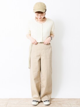 うっちーさん（レディース・152cm）の春コーディネート