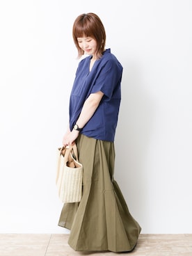 うっちーさん(レディース・152cm)の夏コーディネート