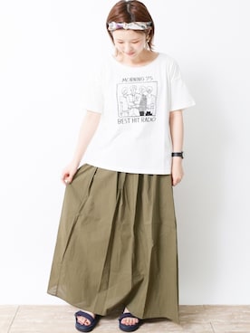 うっちーさん(レディース・152cm)の夏コーディネート