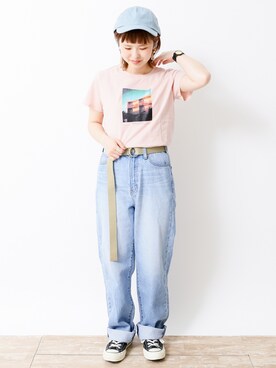 うっちーさん（レディース・153cm）の夏コーディネート