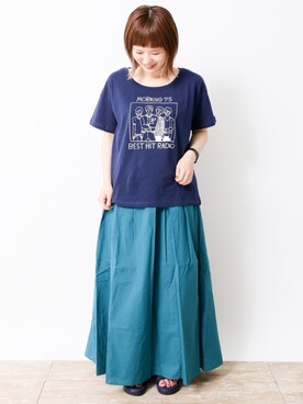 うっちーさん(レディース・153cm)の夏コーディネート