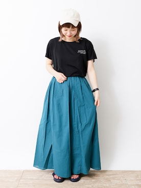 うっちーさん(レディース・153cm)の夏コーディネート