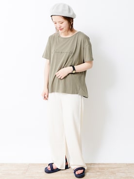 うっちーさん（レディース・153cm）の夏コーディネート