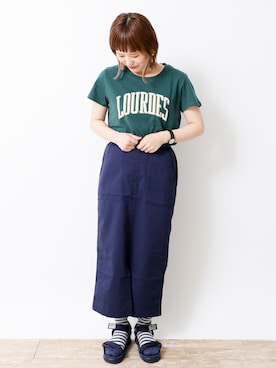 うっちーさん（レディース・153cm）の夏コーディネート