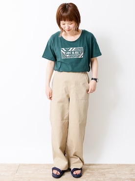 うっちーさん(レディース・153cm)の夏コーディネート