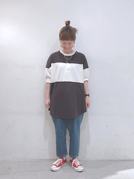 うっちーさん(レディース・152cm)の夏コーディネート