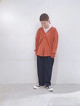 うっちーさん(レディース・152cm)の夏コーディネート