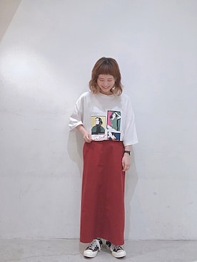 うっちーさん（レディース・152cm）の夏コーディネート