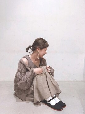 「秋のカフェオレコーデ」｜「アイテム（その他）」を使った、うっちーさん（レディース・152cm）の秋コーディネート
