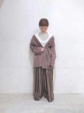 うっちーさん（レディース・152cm）の秋コーディネート