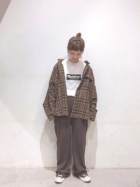 うっちーさん（レディース・152cm）の秋コーディネート