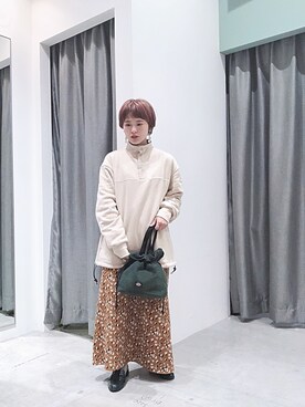 うっちーさん(レディース・152cm)の冬コーディネート