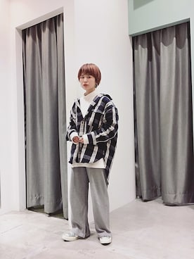 うっちーさん（レディース・152cm）の冬コーディネート