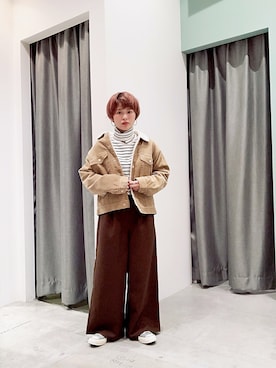 うっちーさん（レディース・152cm）の冬コーディネート