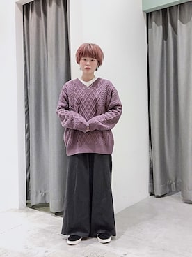 うっちーさん(レディース・152cm)の冬コーディネート