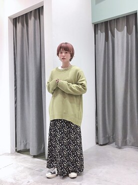 うっちーさん（レディース・152cm）の冬コーディネート