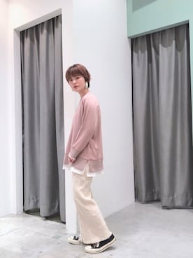 うっちーさん（レディース・152cm）の春コーディネート