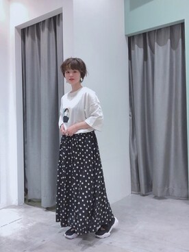 うっちーさん（レディース・152cm）の春コーディネート