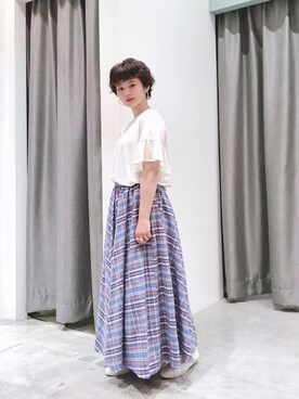 うっちーさん（レディース・152cm）の夏コーディネート