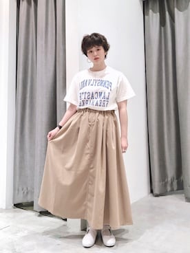 うっちーさん（レディース・152cm）の夏コーディネート